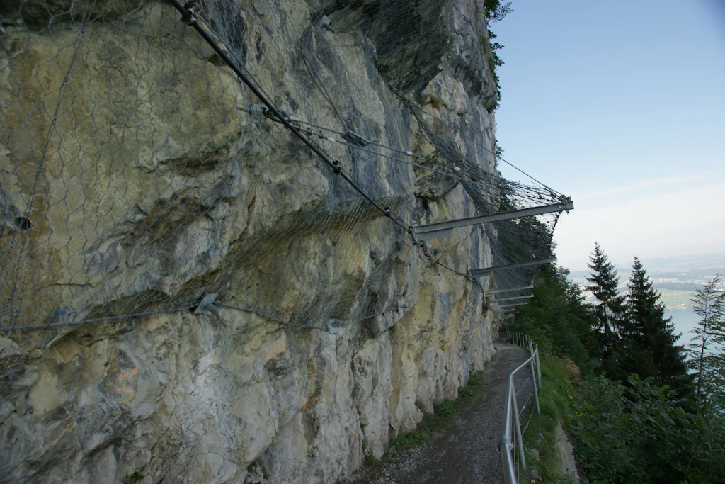 Steinschlagnetz