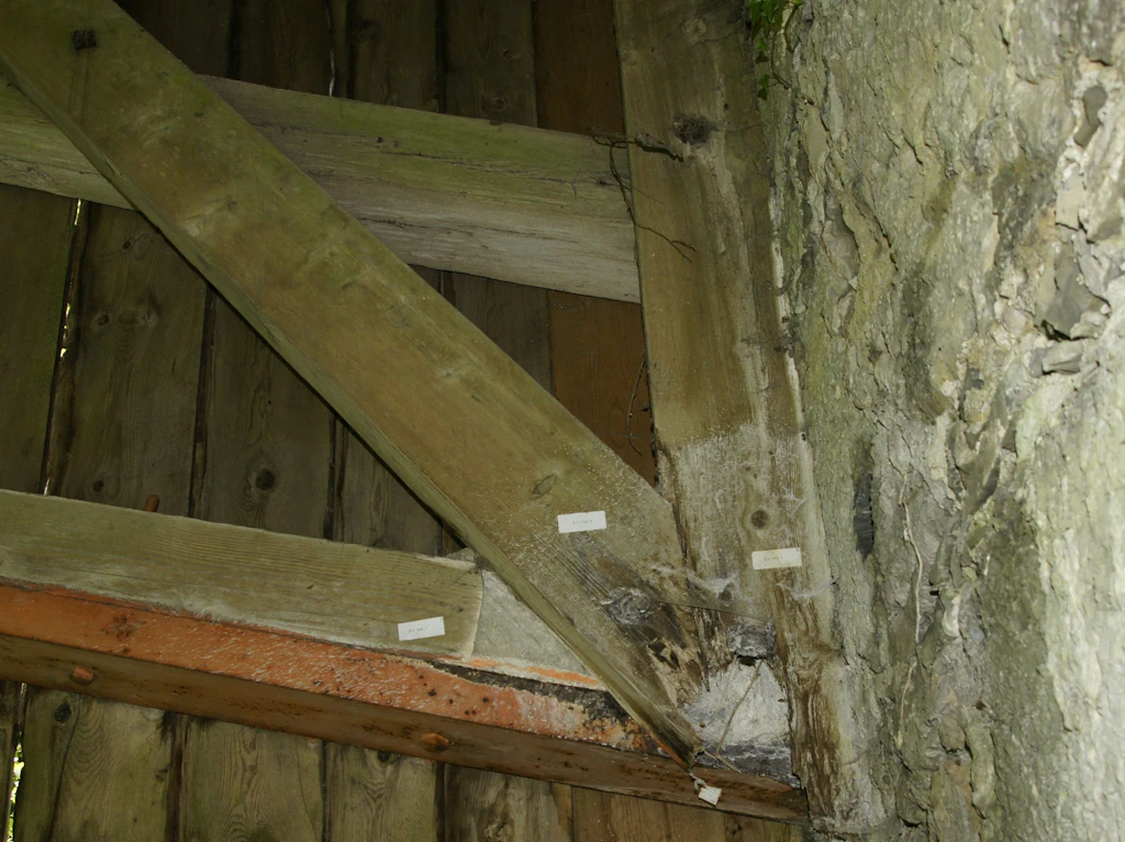 Verfaultes Sprengwerkauflager