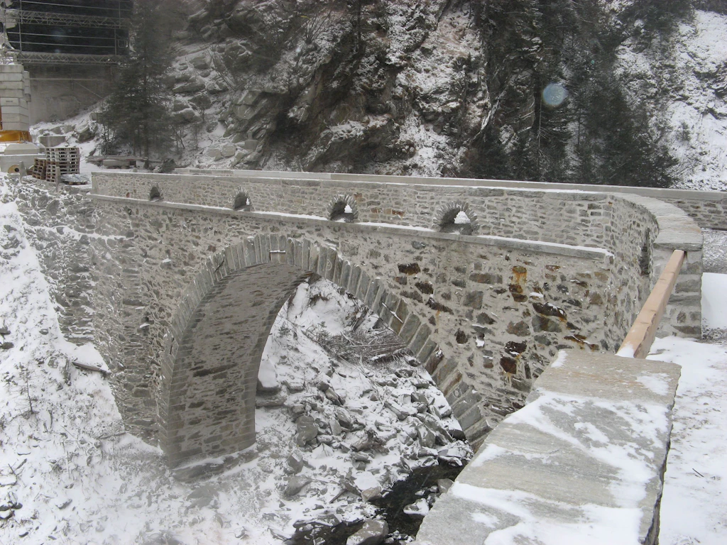 Die instandgestellte Punt di Val di Lei